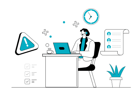 Compliance and monitoring agents illustration